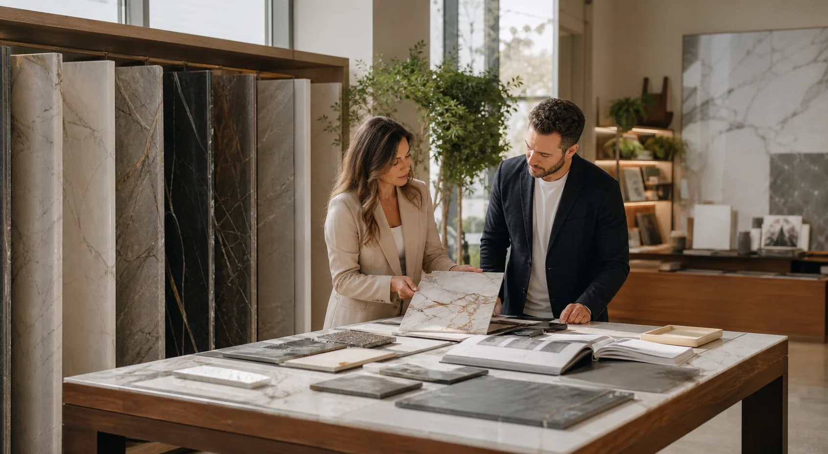 Prime Marble showroom consultation